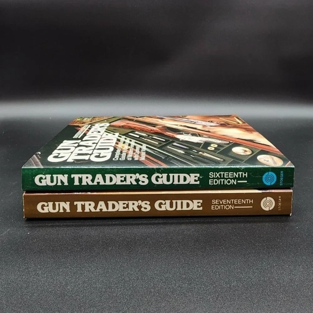 Gun Trader's Guide 16th 17th Editions Paperback New Old Stock Stoeger Reference